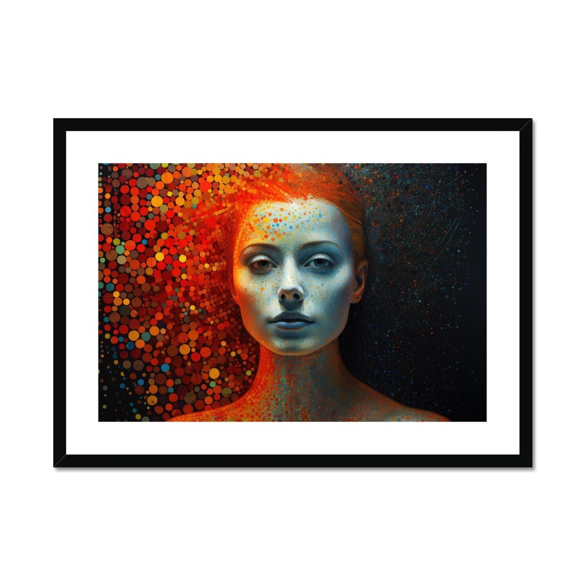 Pixel Dreams Framed & Mounted Print - Pixel Gallery