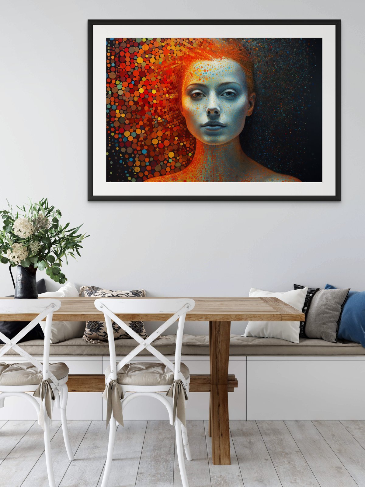 Pixel Dreams Framed & Mounted Print - Pixel Gallery