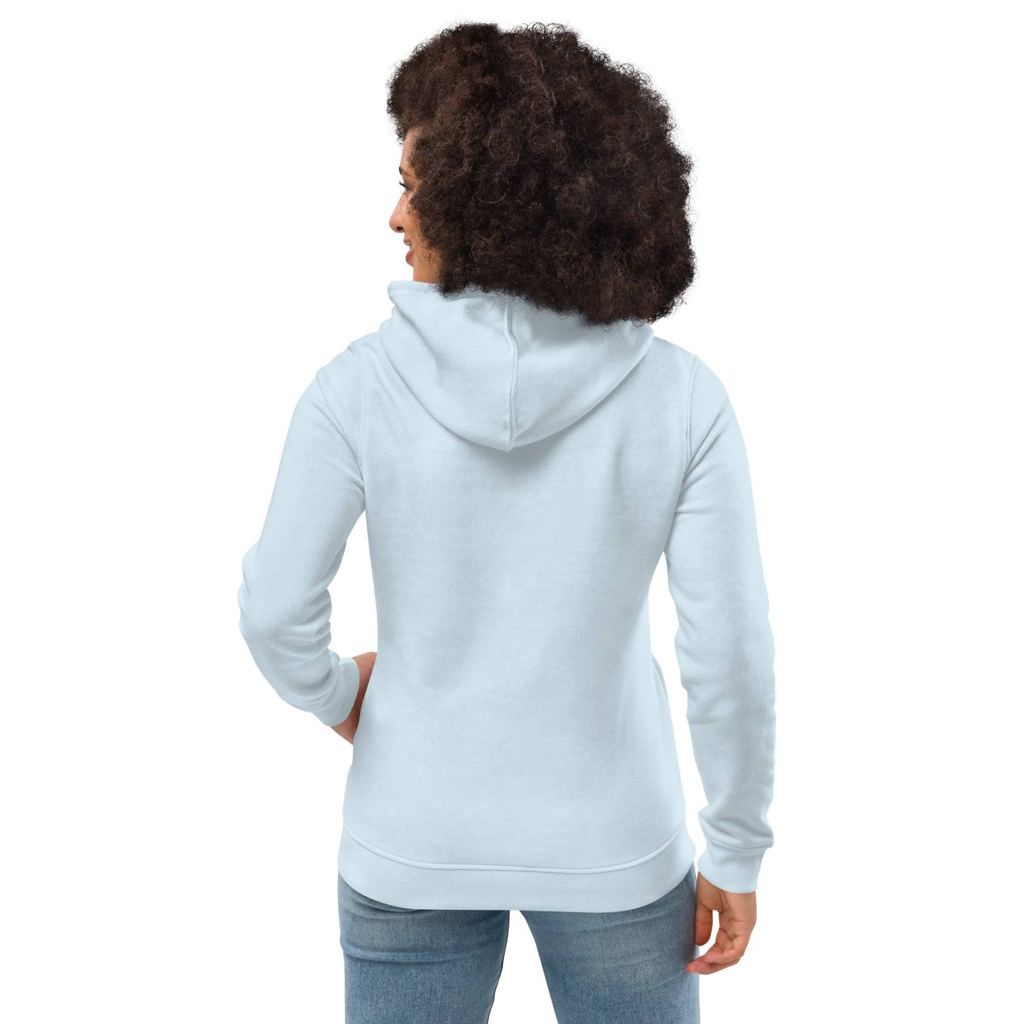 Glitter Bolt Women's Eco Fitted Hoodie - Pixel Gallery