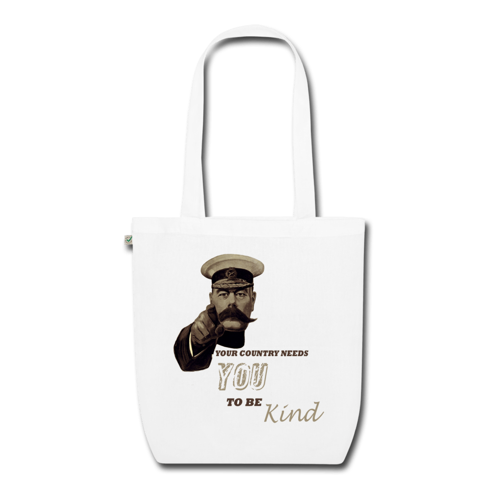 BE KIND ORGANIC COTTON LARGE TOTE BAG - Pixel Gallery