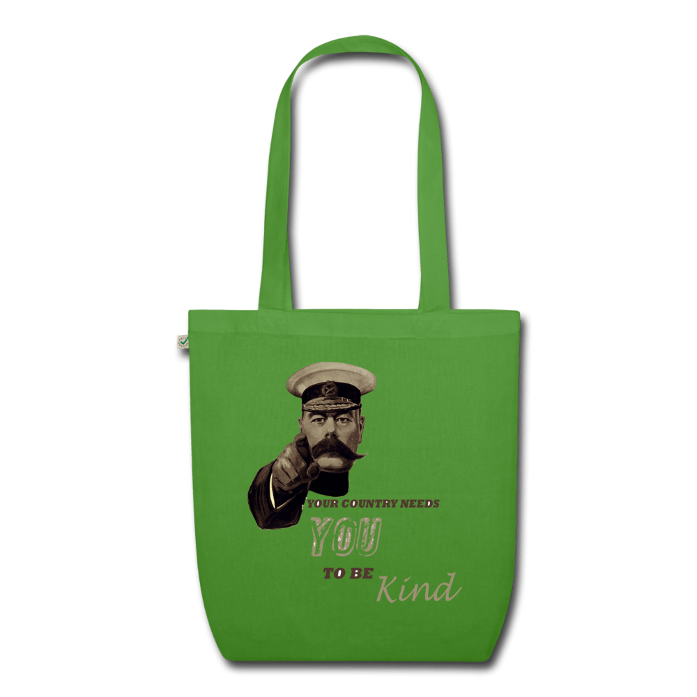 BE KIND ORGANIC COTTON LARGE TOTE BAG - Pixel Gallery