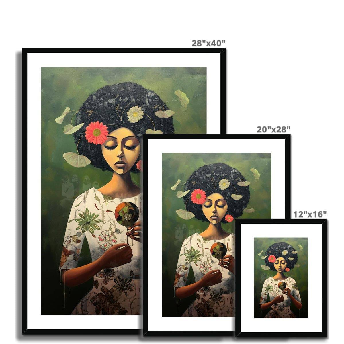 Blossom Framed & Mounted Print - Pixel Gallery