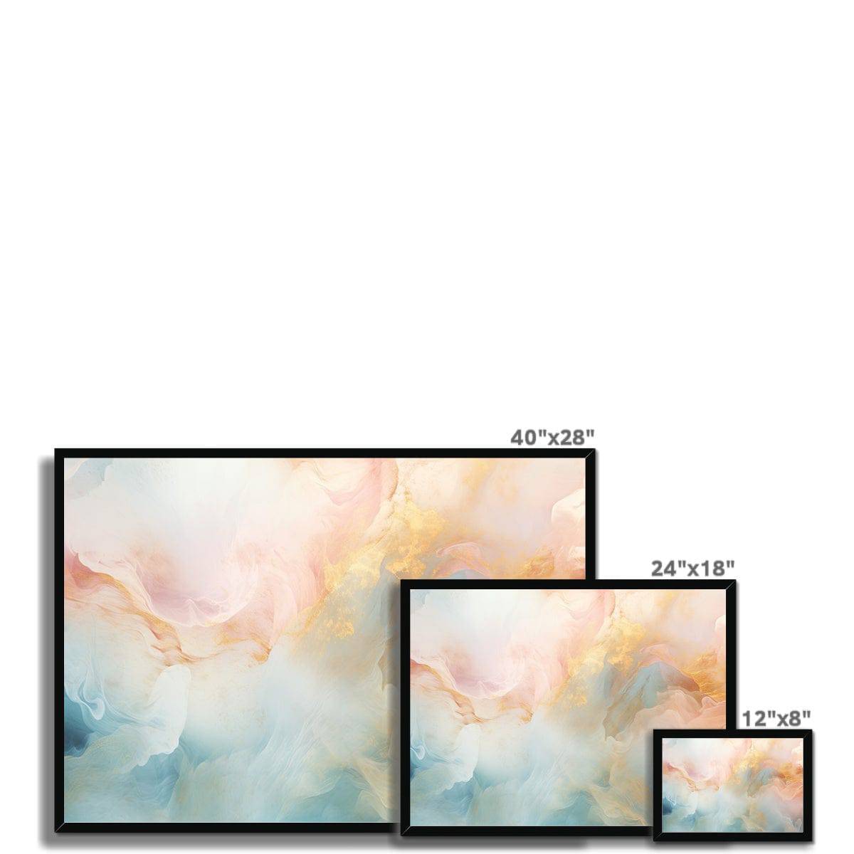 Marble Clouds Framed Print - Pixel Gallery