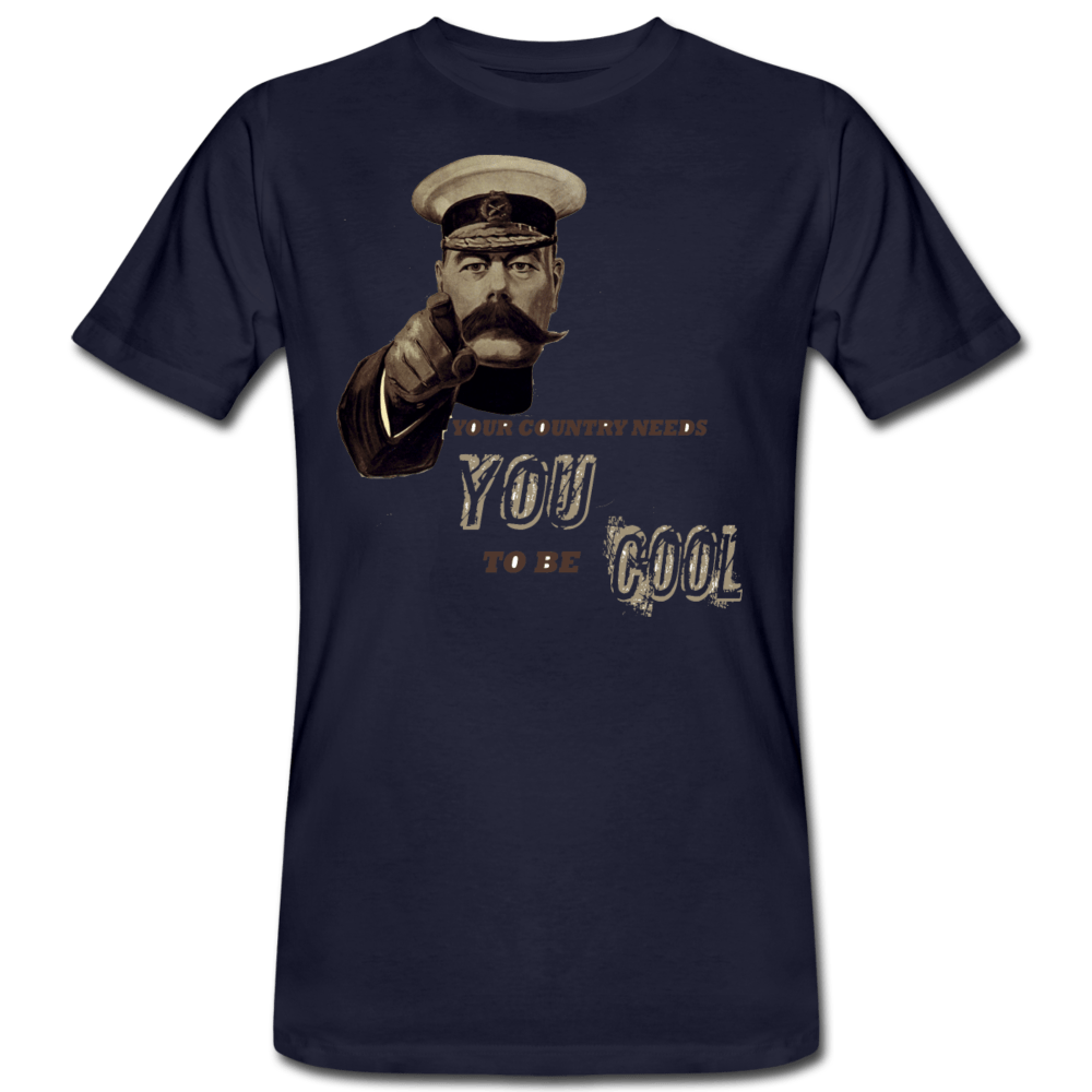 MEN’S ‘YOUR COUNTRY NEEDS YOU’ ORGANIC COTTON T-SHIRT - Pixel Gallery