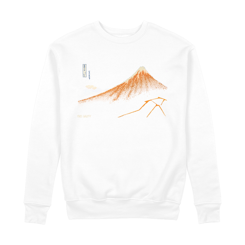 Sanka Hakuu 100% Organic Cotton Sweatshirt - Pixel Gallery