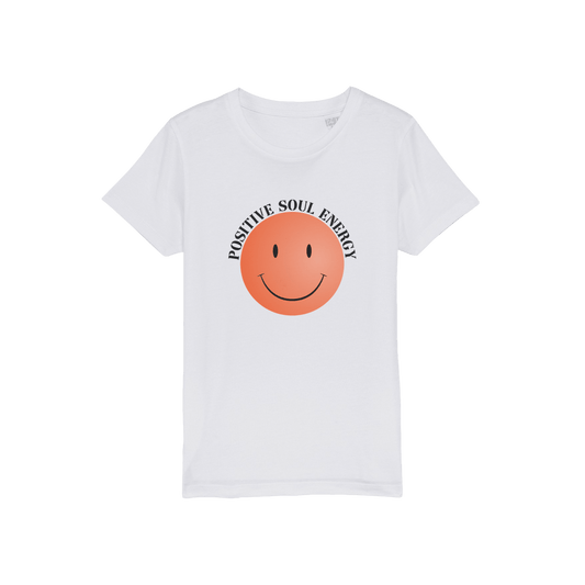 Positive Soul Energy Organic Kids T-Shirt - Pixel Gallery