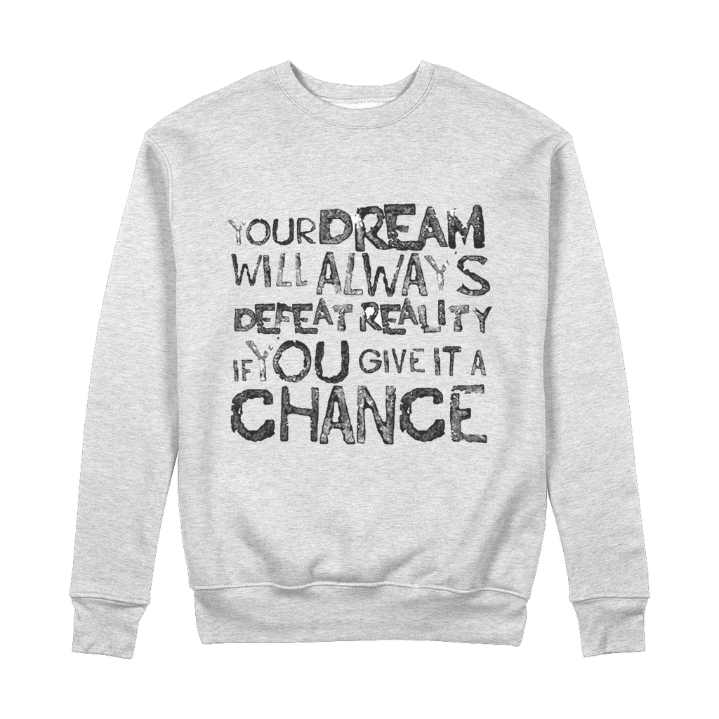 Dreams 100% Organic Cotton Sweatshirt - Pixel Gallery