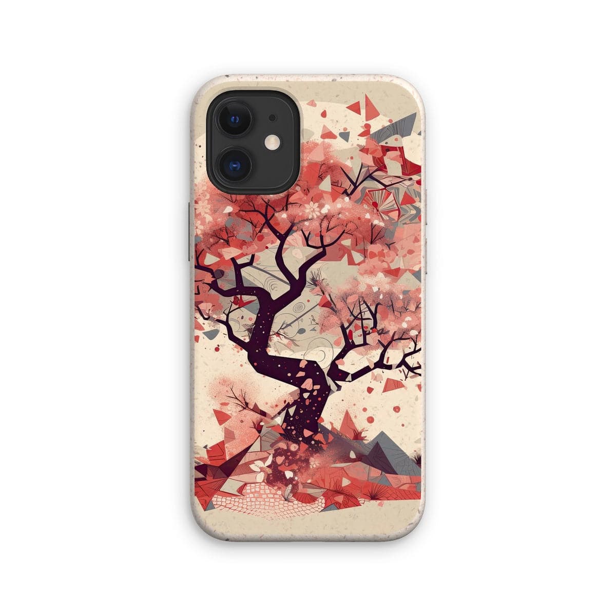 Ikigai Inspired Cherry Blossom Painting Eco Phone Case - Pixel Gallery
