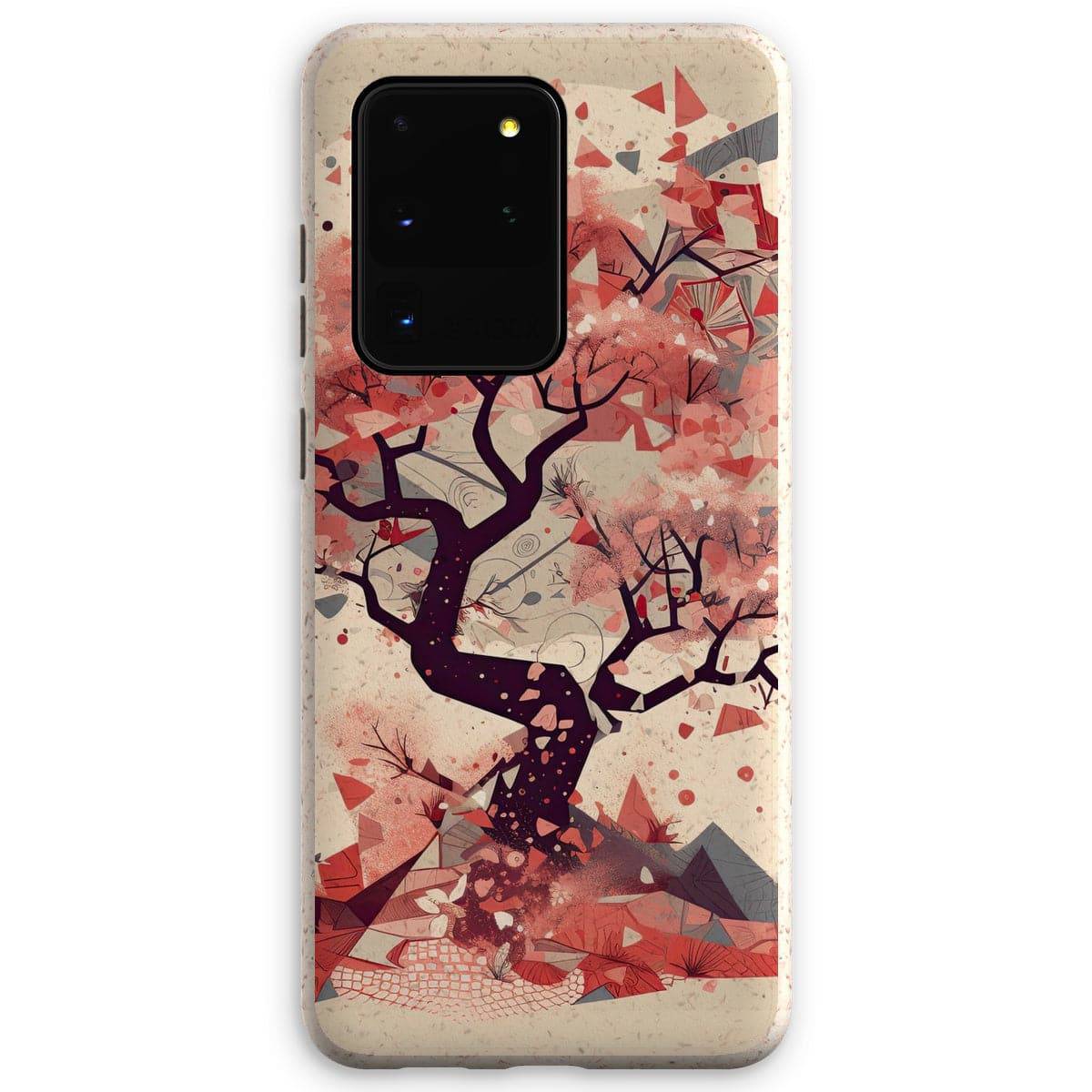 Ikigai Inspired Cherry Blossom Painting Eco Phone Case - Pixel Gallery