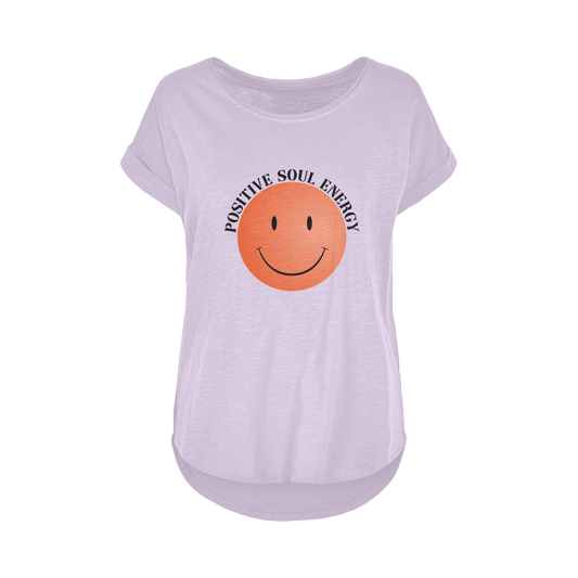 Positive Soul Energy Women's Long T-Shirt - Pixel Gallery