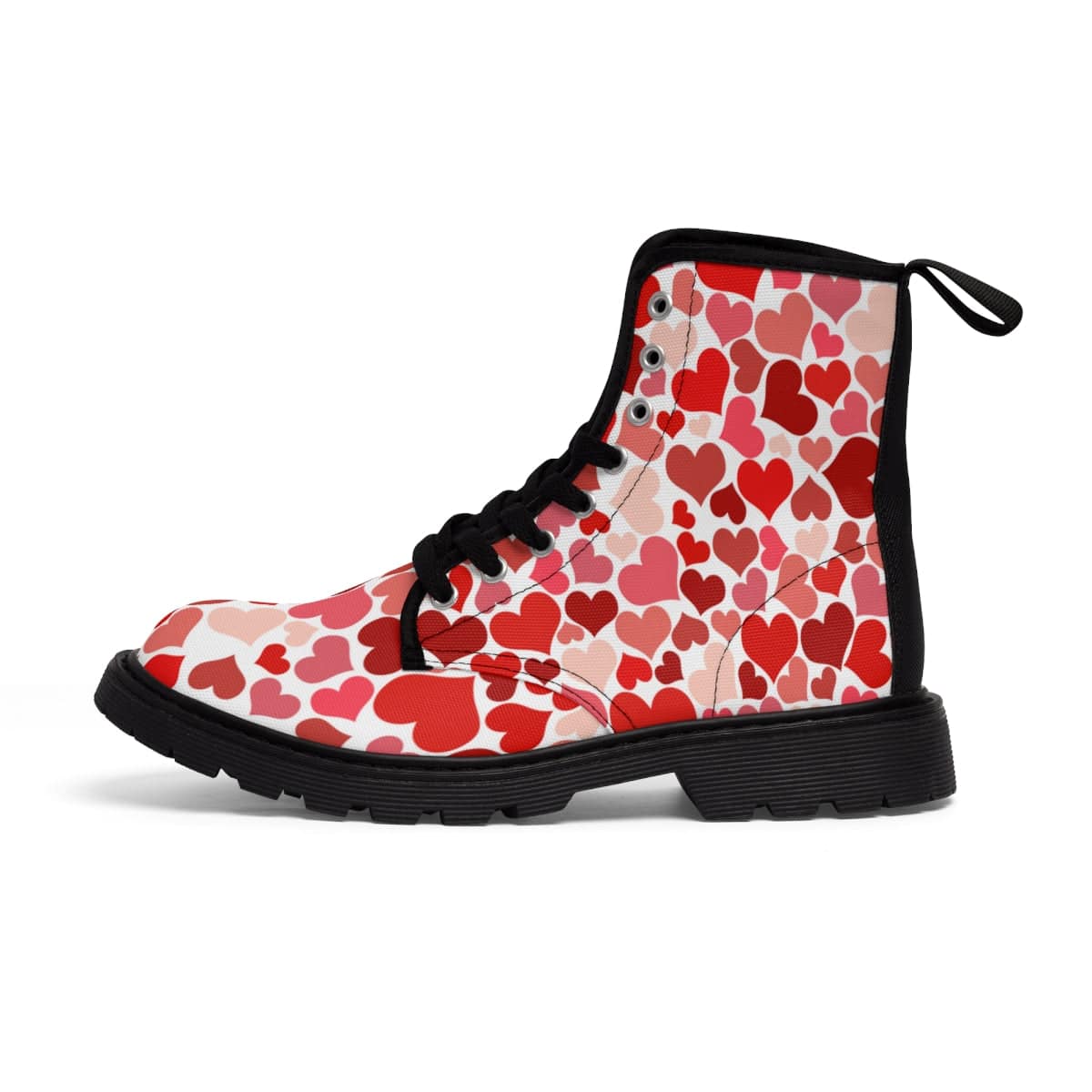 Heart Sprinkle Vegan Women's Boots - Pixel Gallery