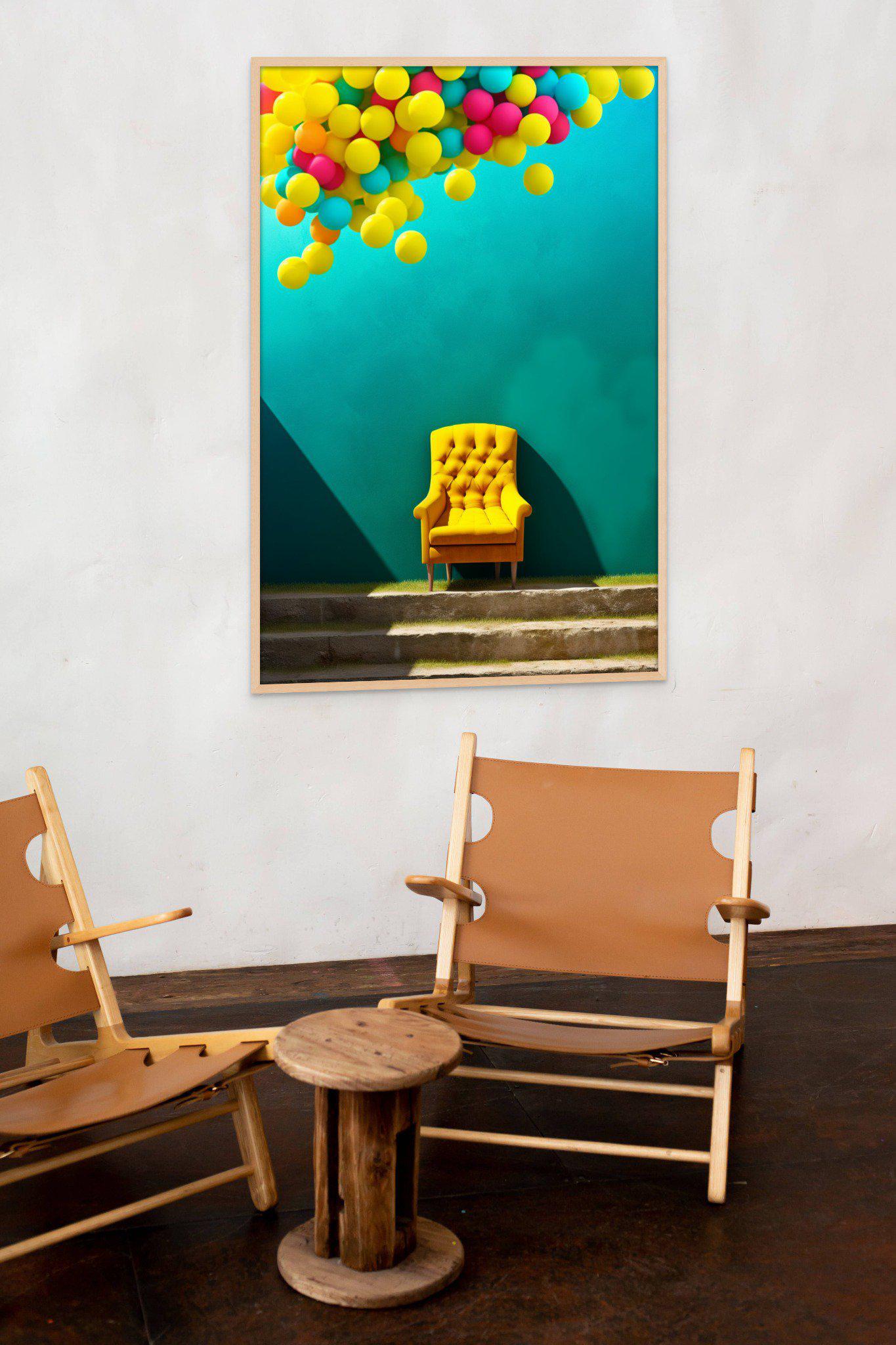 Granma's Chair Framed Print - Pixel Gallery