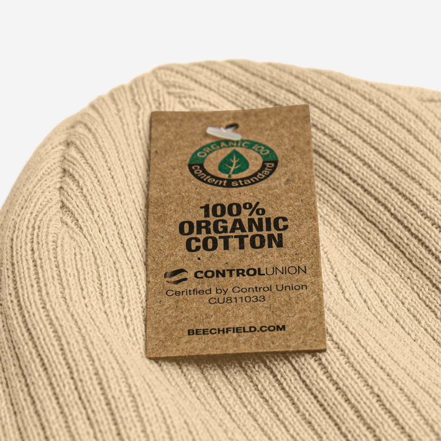 Positive Soul Energy Organic ribbed beanie - Pixel Gallery