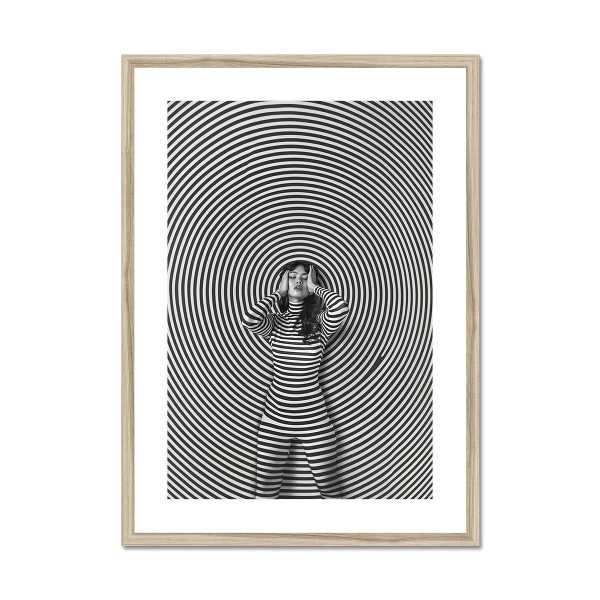 Psychedelic Intermission Framed & Mounted Print - Pixel Gallery