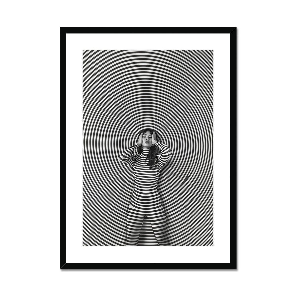 Psychedelic Intermission Framed & Mounted Print - Pixel Gallery