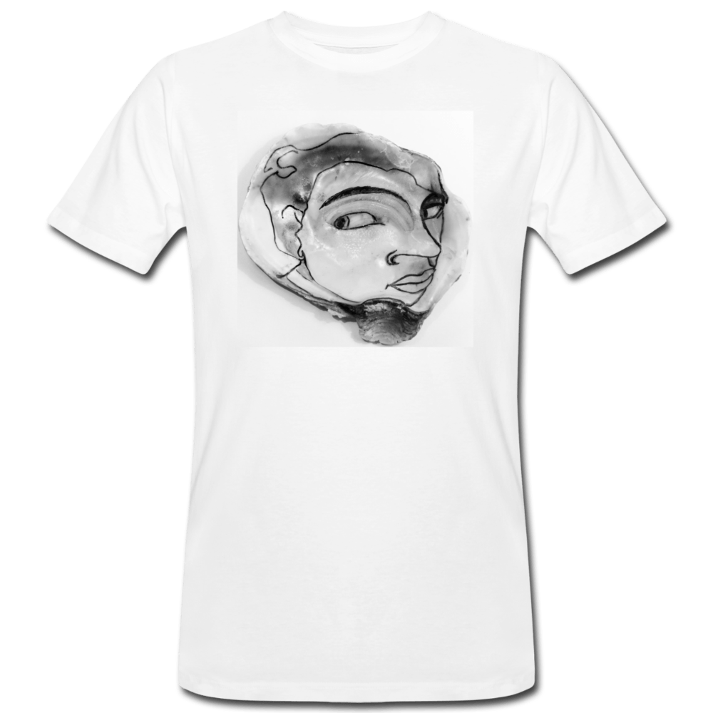 MEN’S OYSTER-FACED SCALLYWAG ORGANIC COTTON T-SHIRT - Pixel Gallery
