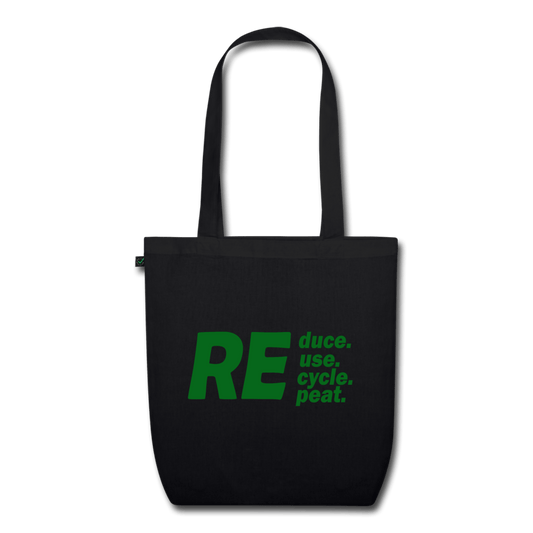 RETHINK ORGANIC COTTON LARGE TOTE BAG - Pixel Gallery