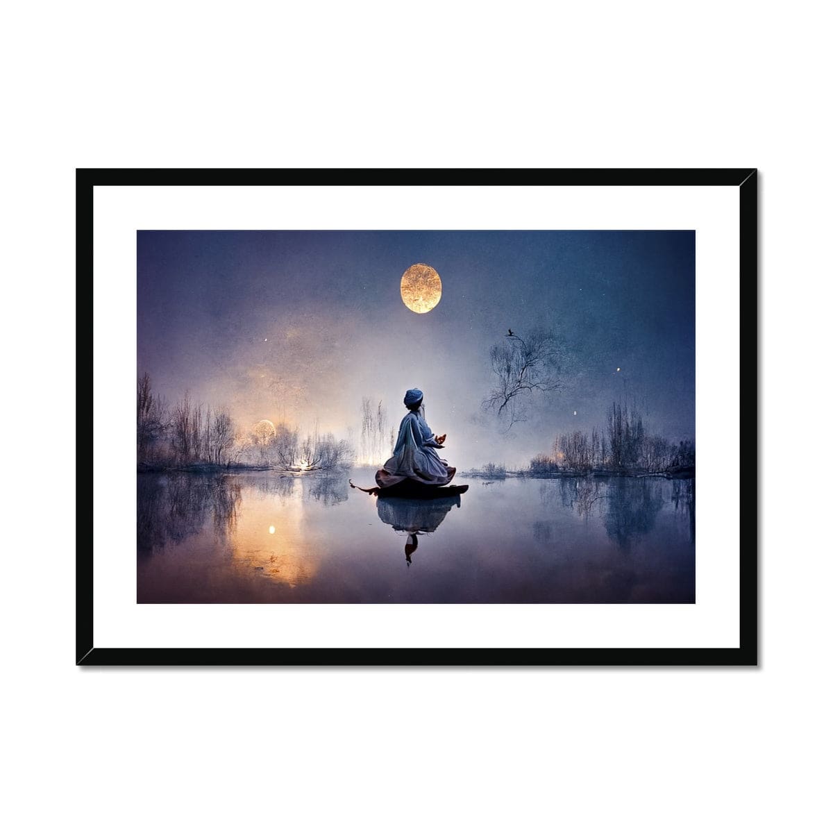 Rumi Framed & Mounted Print - Pixel Gallery