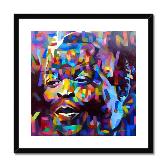 Fela Kuti - The Legend Lives On Framed & Mounted Print - Pixel Gallery