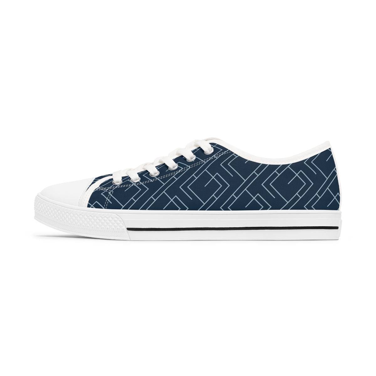 Sapphire Low Top Sneakers - Pixel Gallery