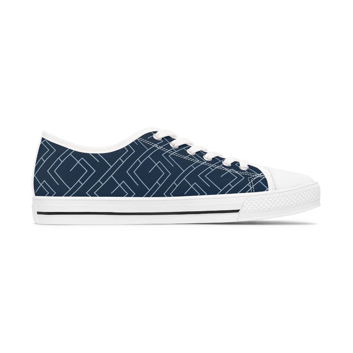 Sapphire Low Top Sneakers - Pixel Gallery