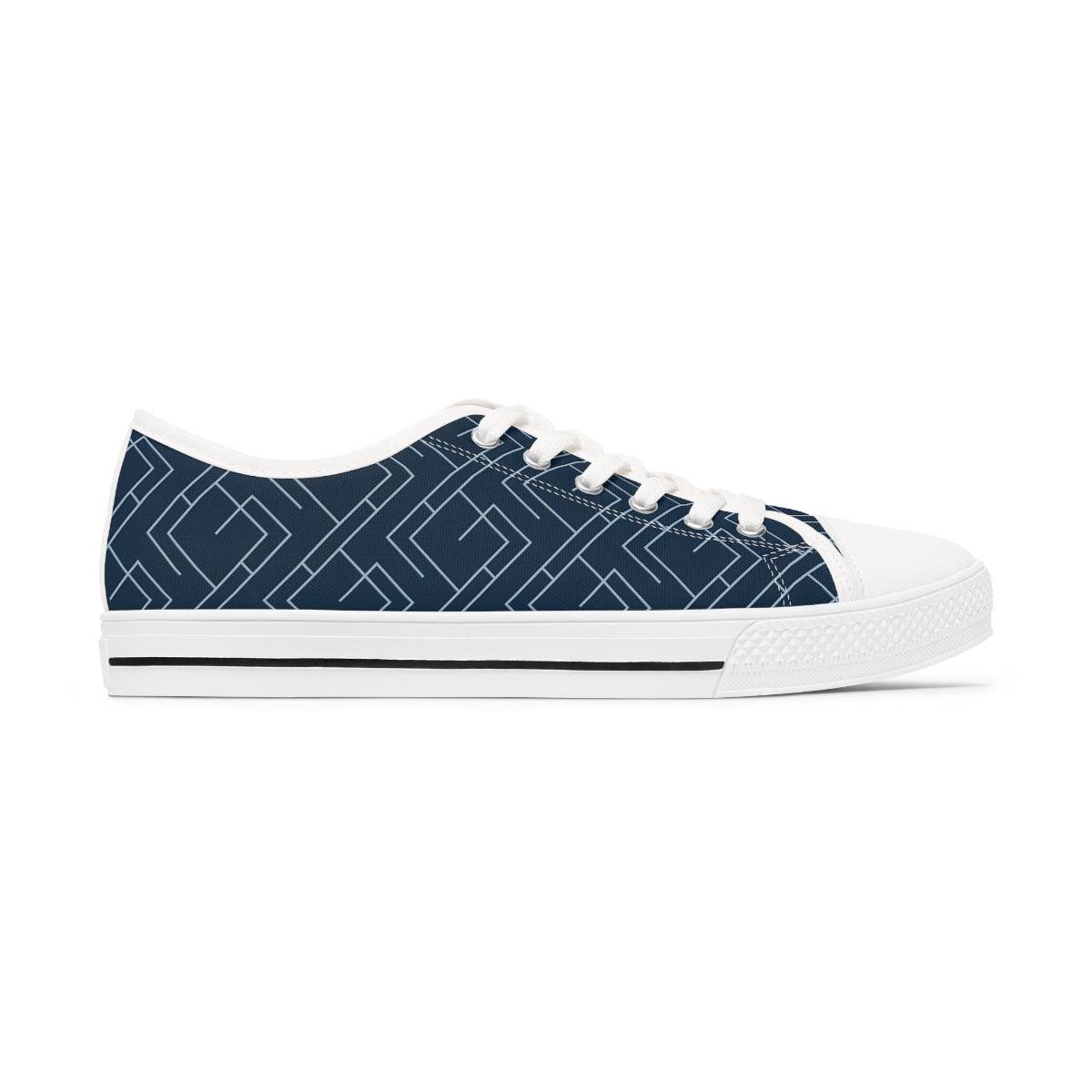 Sapphire Low Top Sneakers - Pixel Gallery