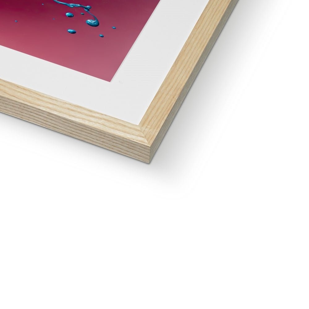 Splash Framed & Mounted Print - Pixel Gallery