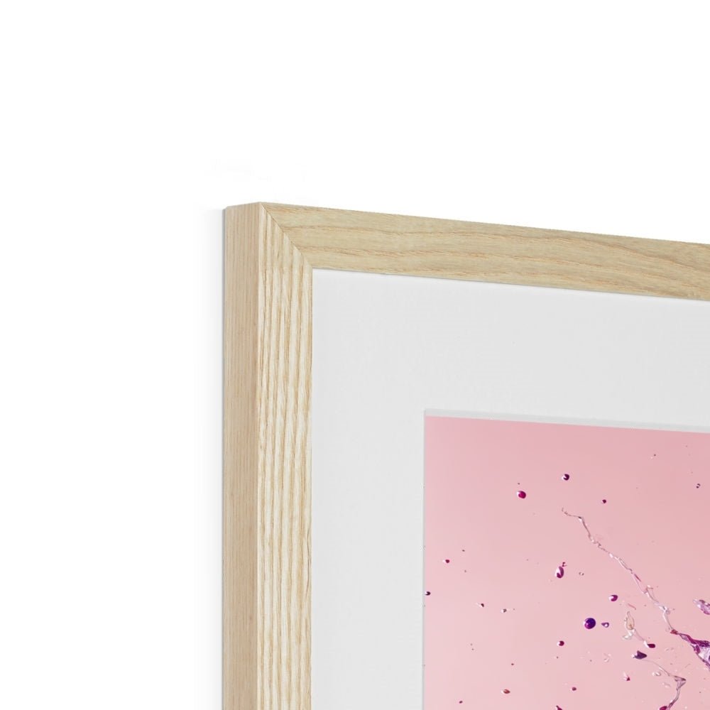 Splash Framed & Mounted Print - Pixel Gallery