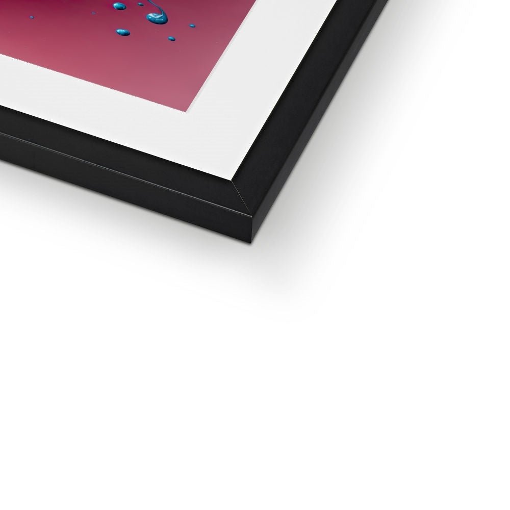 Splash Framed & Mounted Print - Pixel Gallery