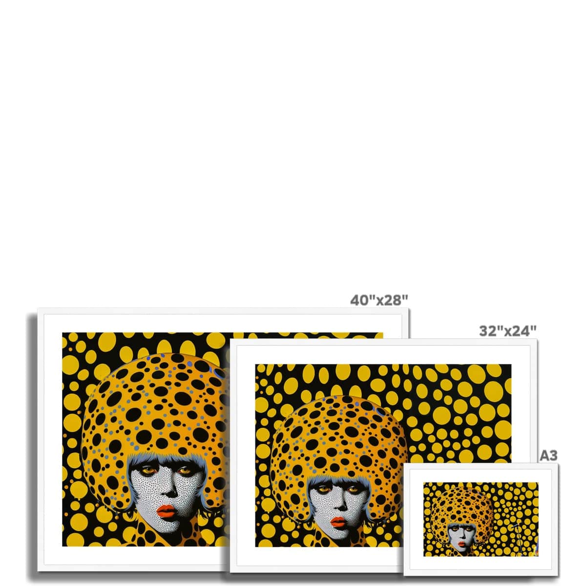 Spot Star Framed & Mounted Print - Pixel Gallery