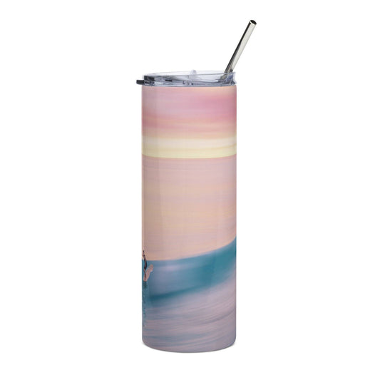 Stainless steel tumbler - Pixel Gallery