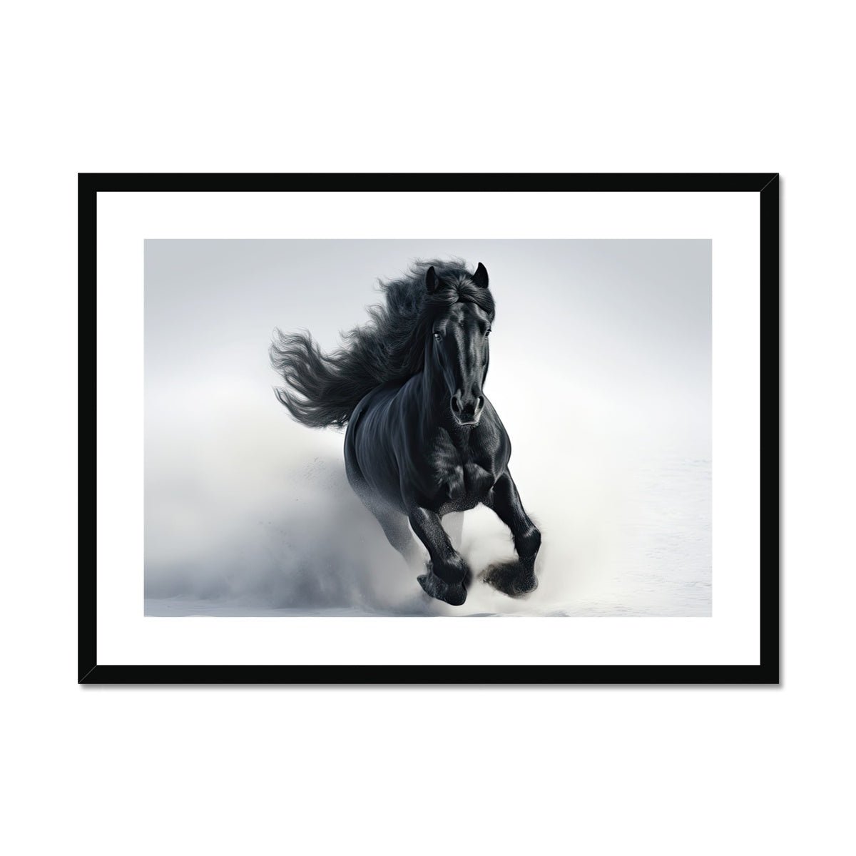 Strength from the Abyss Framed & Mounted Print - Pixel Gallery
