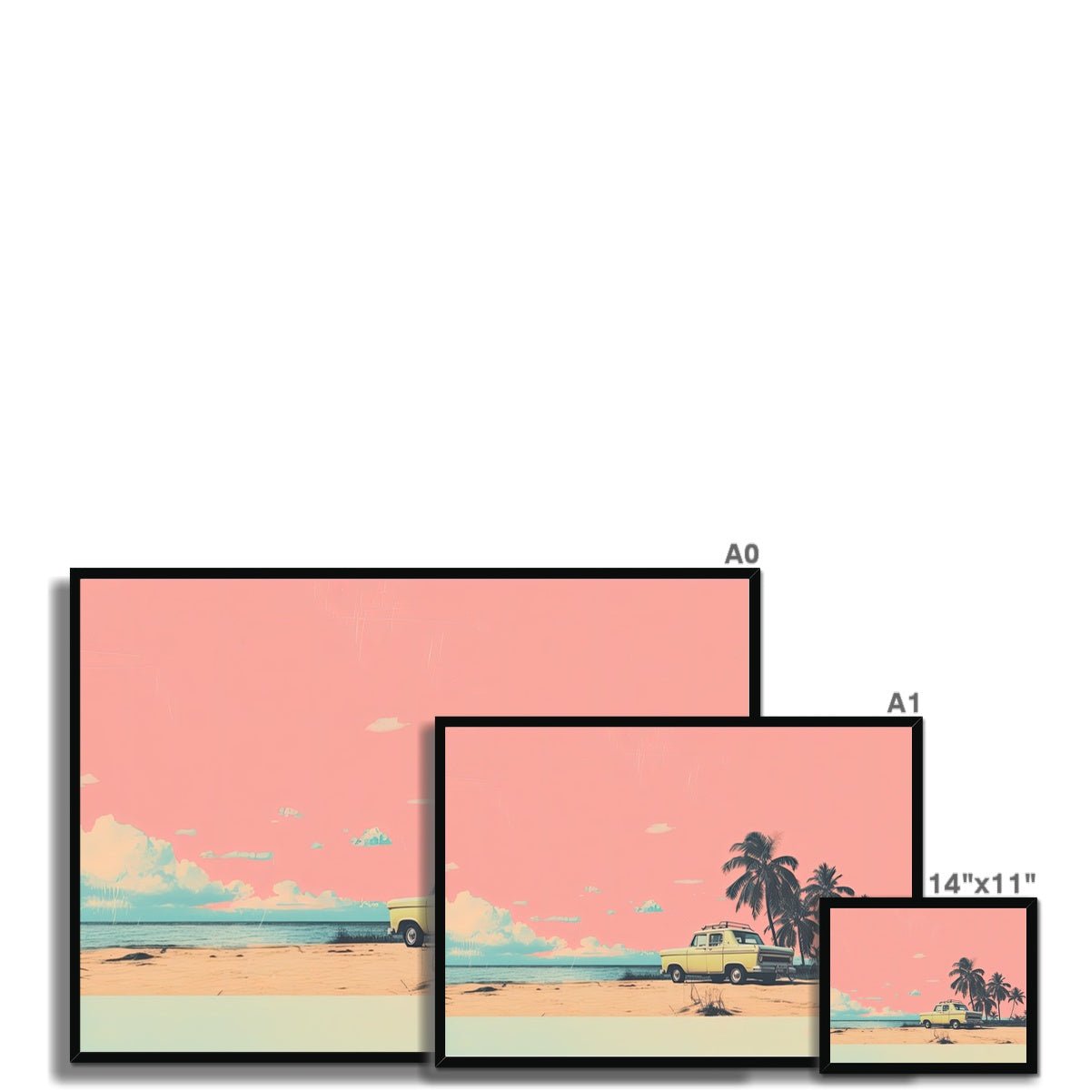 Summer of 1969 Framed Print - Pixel Gallery