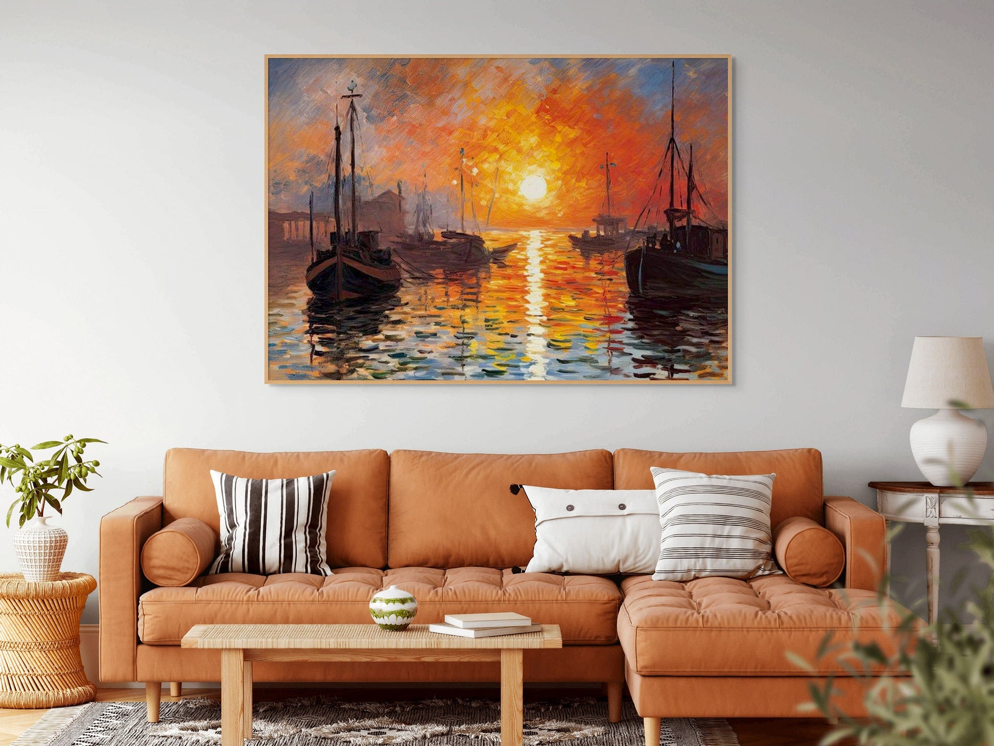 Sunset by the Thames Framed Print - Pixel Gallery