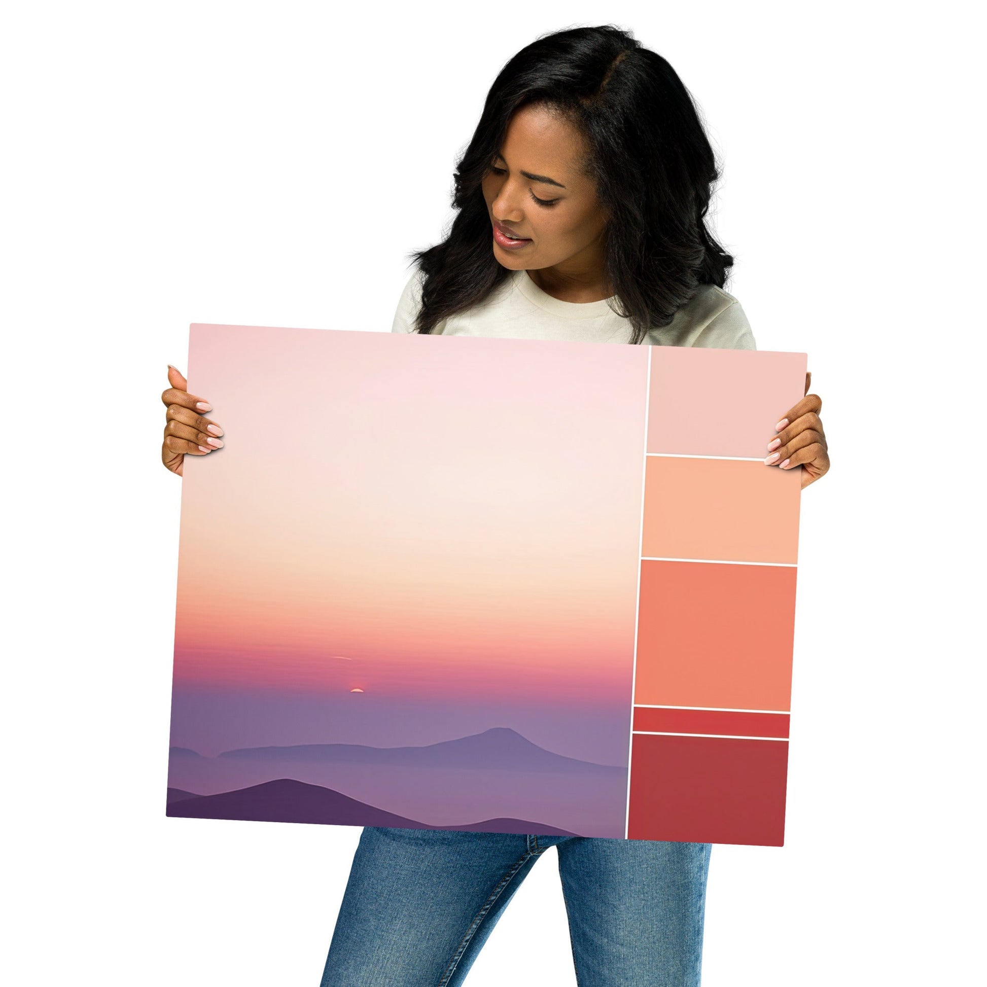 Sunset Odyssey #948261 Metal print - Pixel Gallery