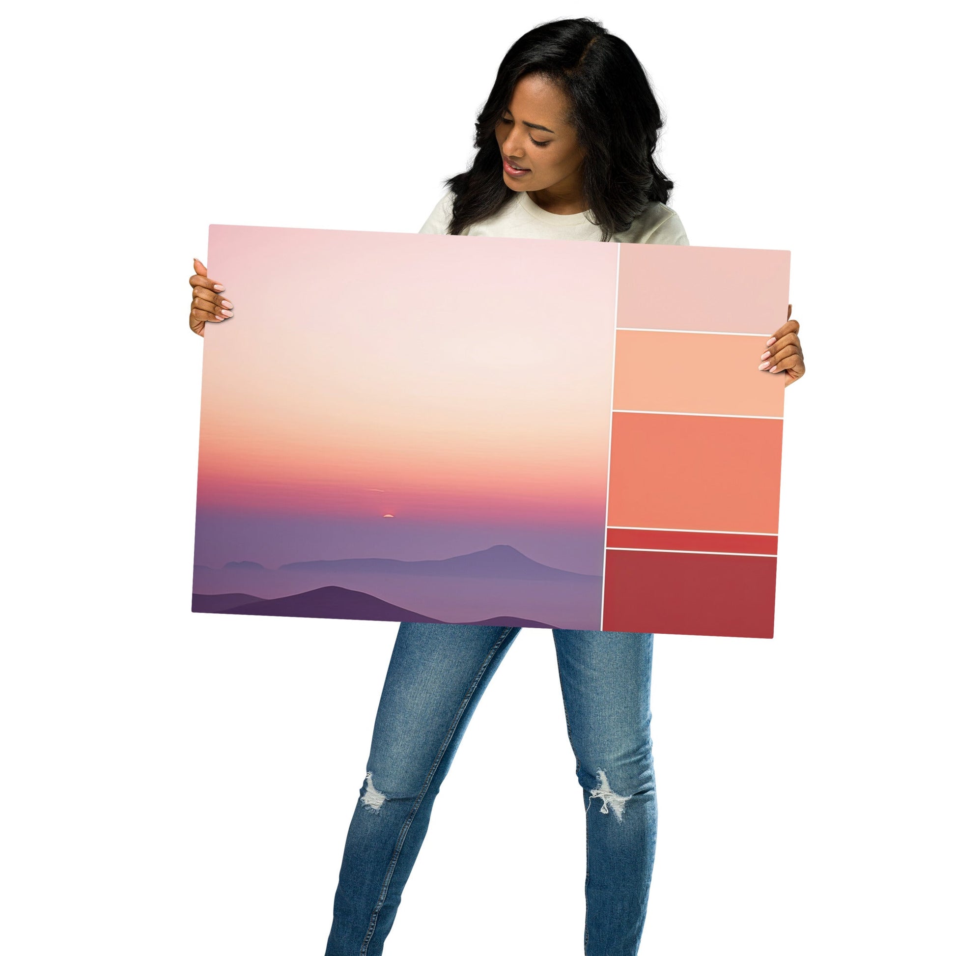 Sunset Odyssey #948261 Metal print - Pixel Gallery