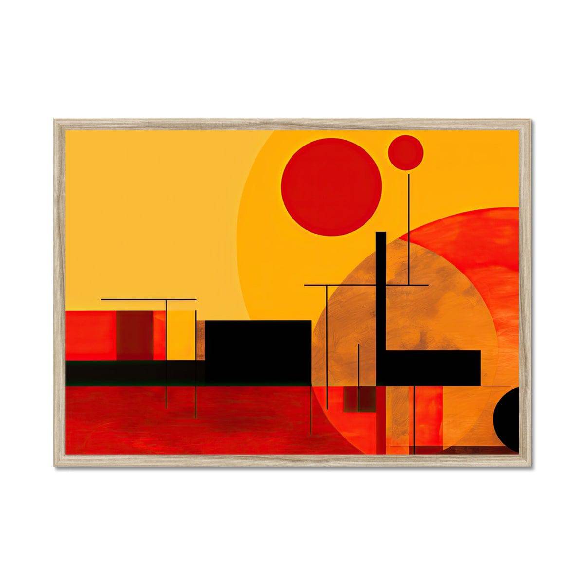 Sunset Seville Framed Print - Pixel Gallery