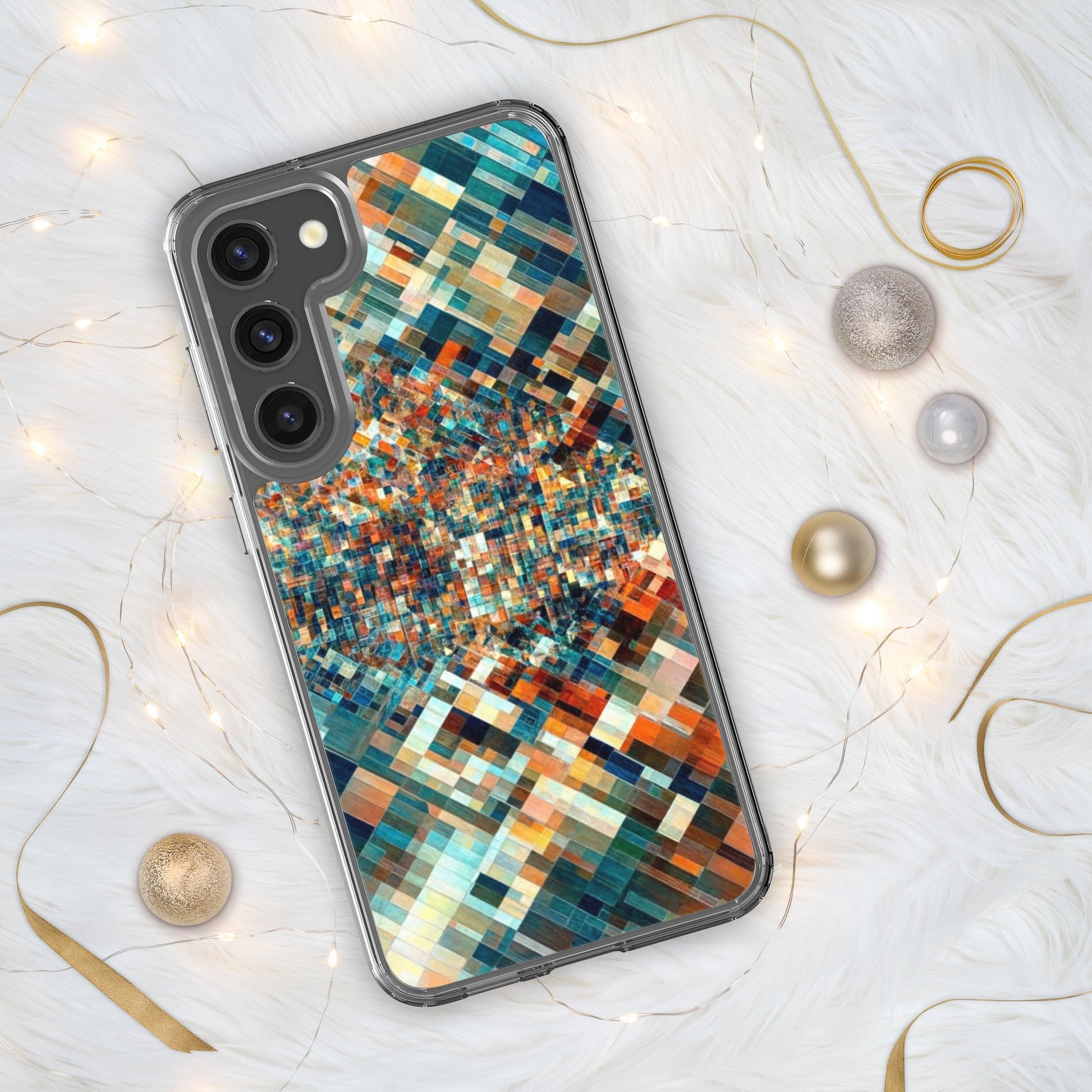 Techno Mosaic - Phone Case for Samsung - Pixel Gallery