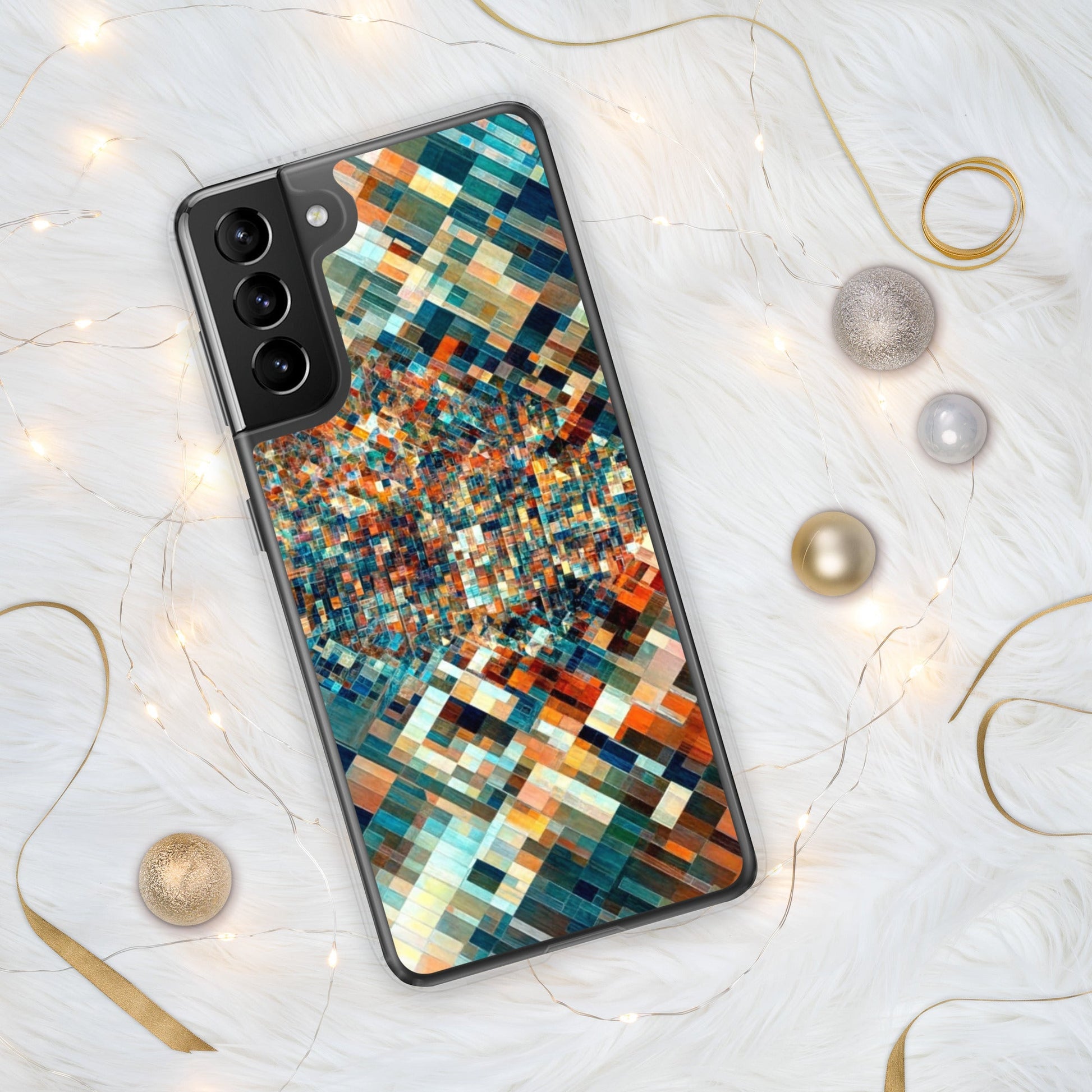 Techno Mosaic - Phone Case for Samsung - Pixel Gallery