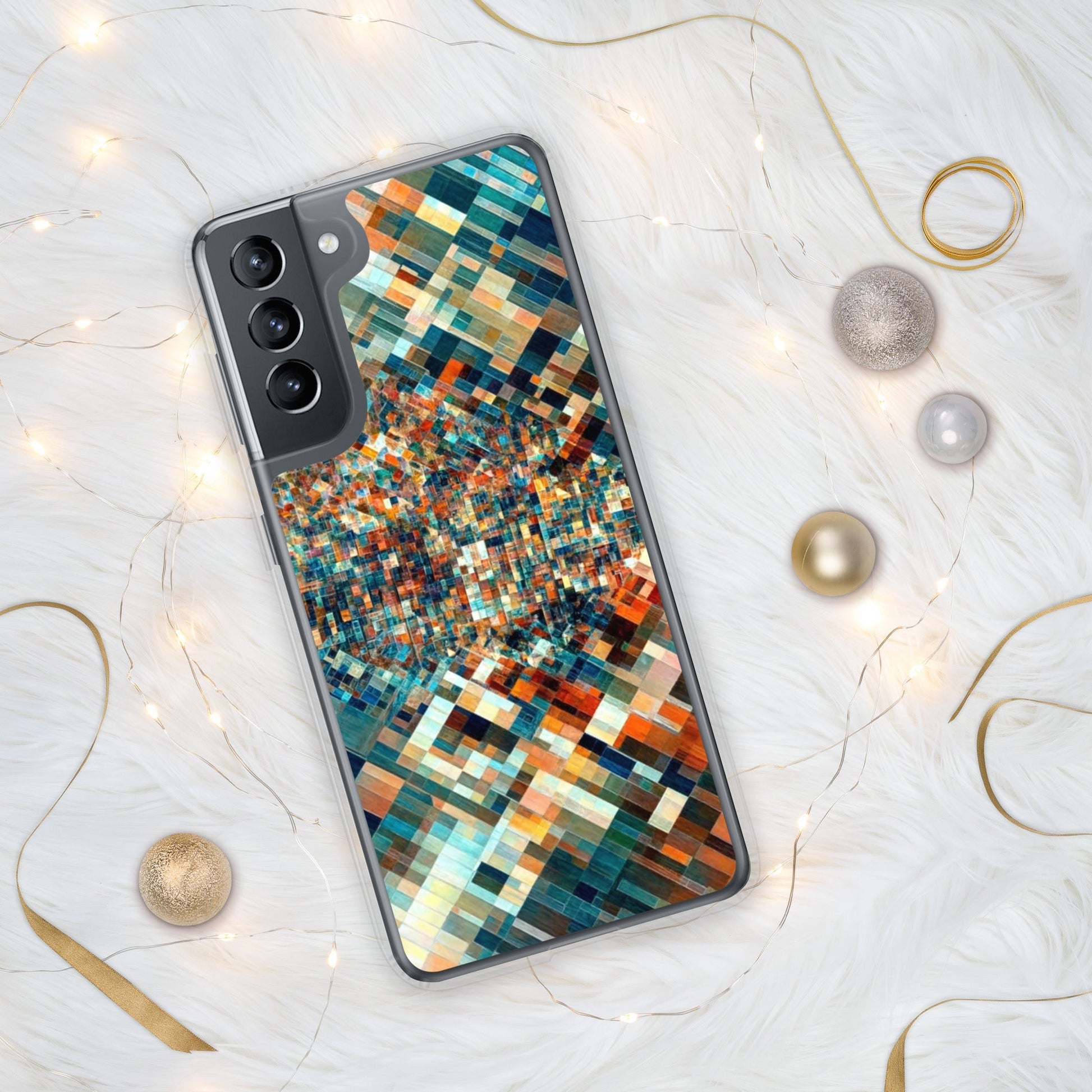 Techno Mosaic - Phone Case for Samsung - Pixel Gallery