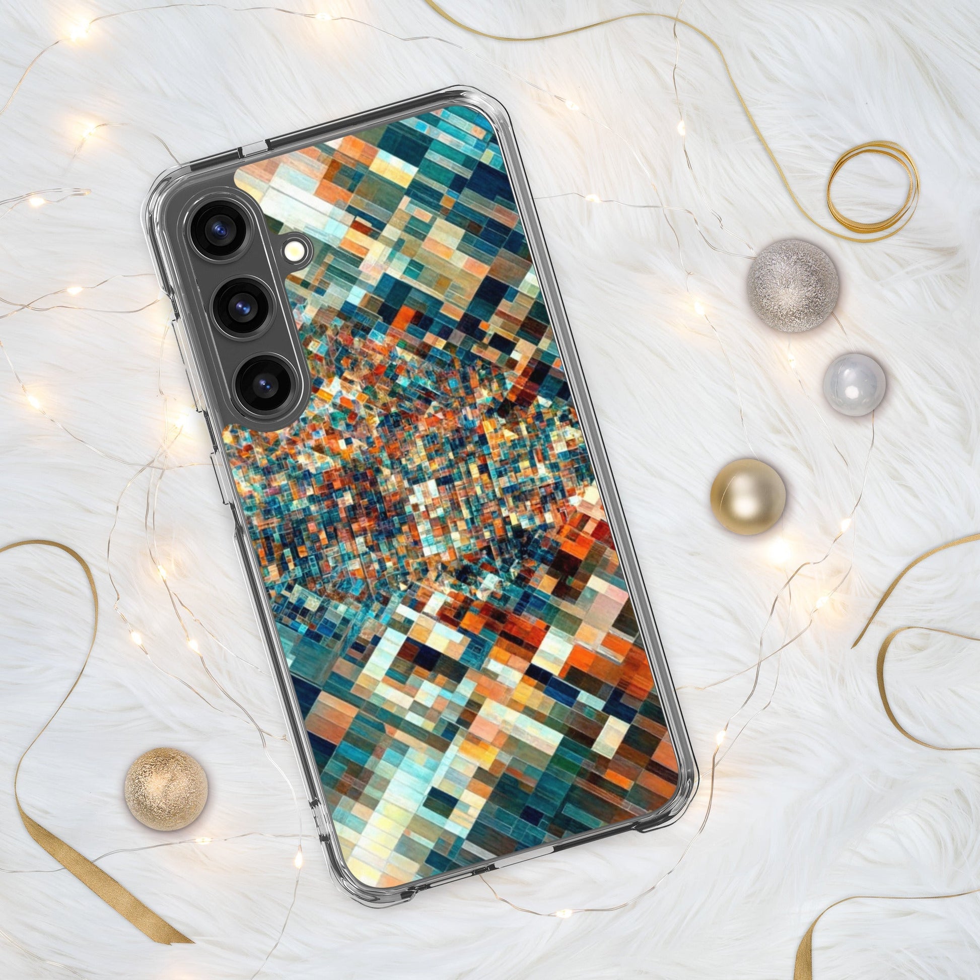 Techno Mosaic - Phone Case for Samsung - Pixel Gallery