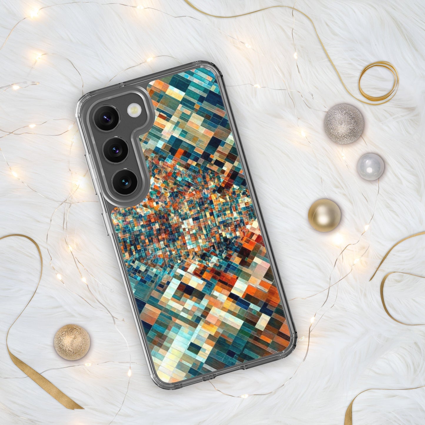 Techno Mosaic - Phone Case for Samsung - Pixel Gallery