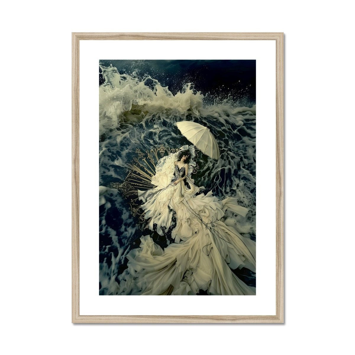 The Optimist's Muse Framed & Mounted Print - Pixel Gallery