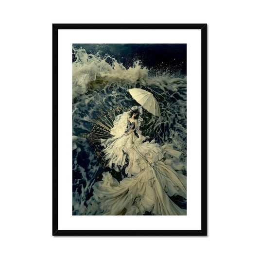 The Optimist's Muse Framed & Mounted Print - Pixel Gallery