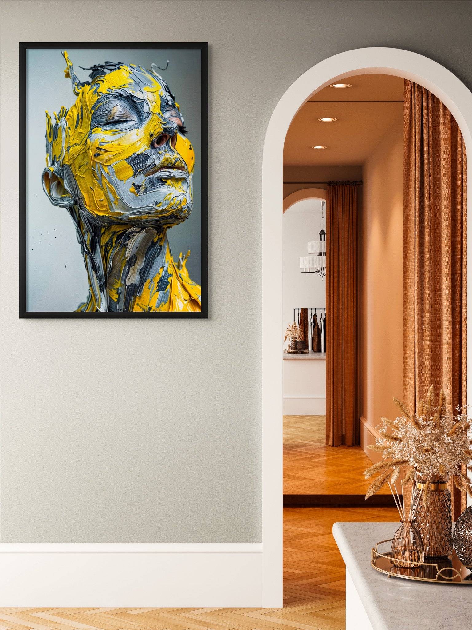 The Painter Framed Print - Pixel Gallery