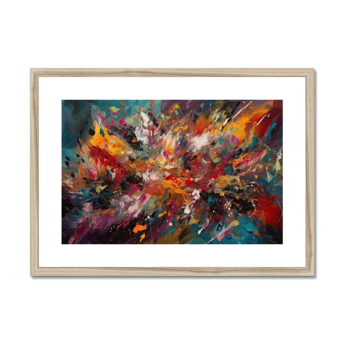The Painter's Daughter Framed & Mounted Print - Pixel Gallery