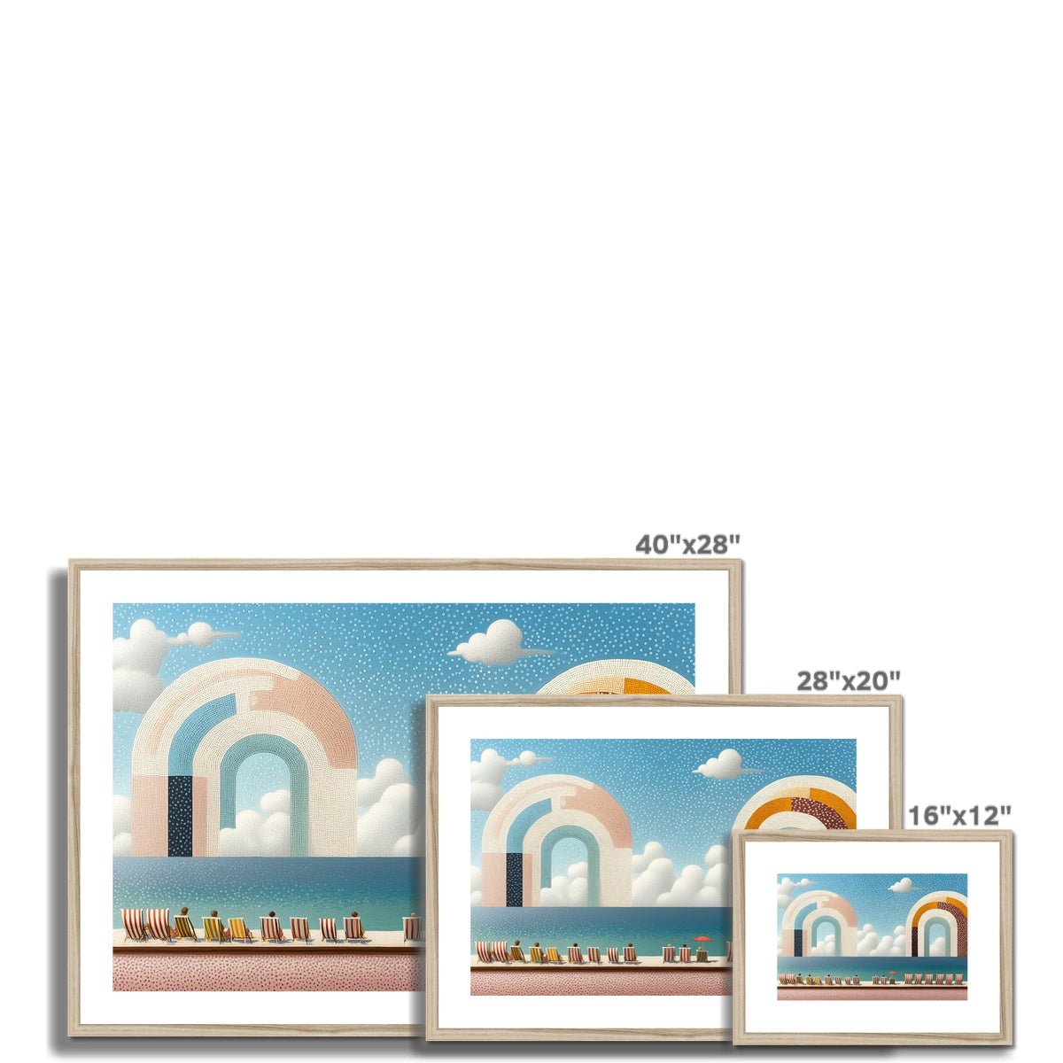 The Pier's Whisper Framed & Mounted Print - Pixel Gallery