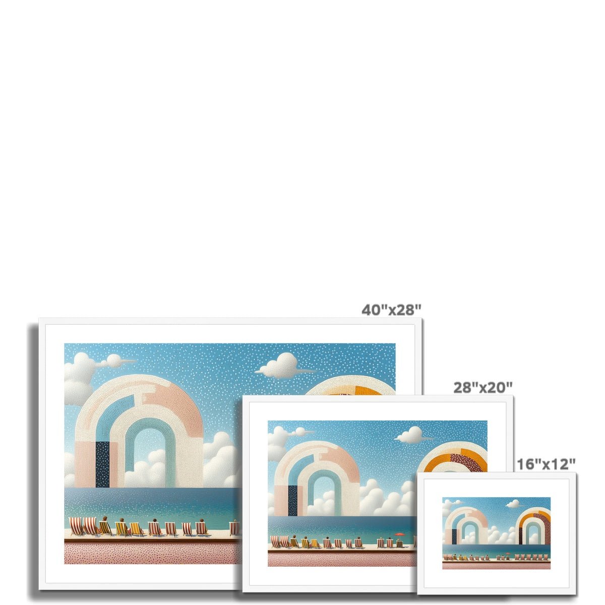 The Pier's Whisper Framed & Mounted Print - Pixel Gallery