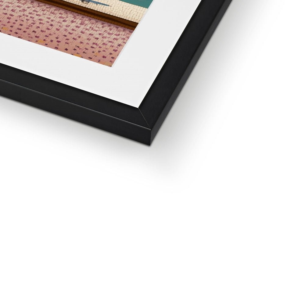 The Pier's Whisper Framed & Mounted Print - Pixel Gallery