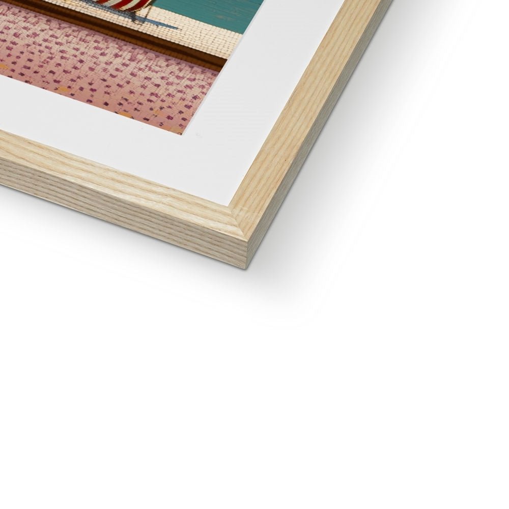 The Pier's Whisper Framed & Mounted Print - Pixel Gallery